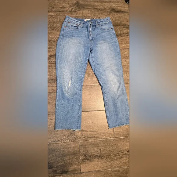 Madewell The High-Rise Slim Crop Boyjean, size 28 - Picture 2 of 13